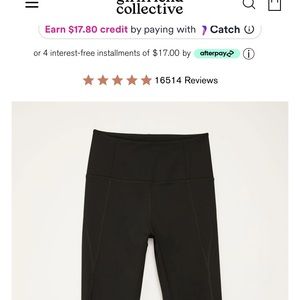Girlfriend collective high waisted leggings